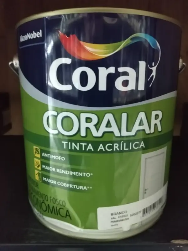 Tinta acrílica econômica preço