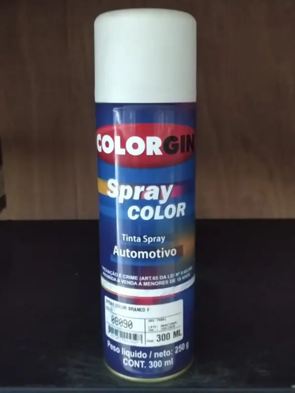 Tinta automotiva spray